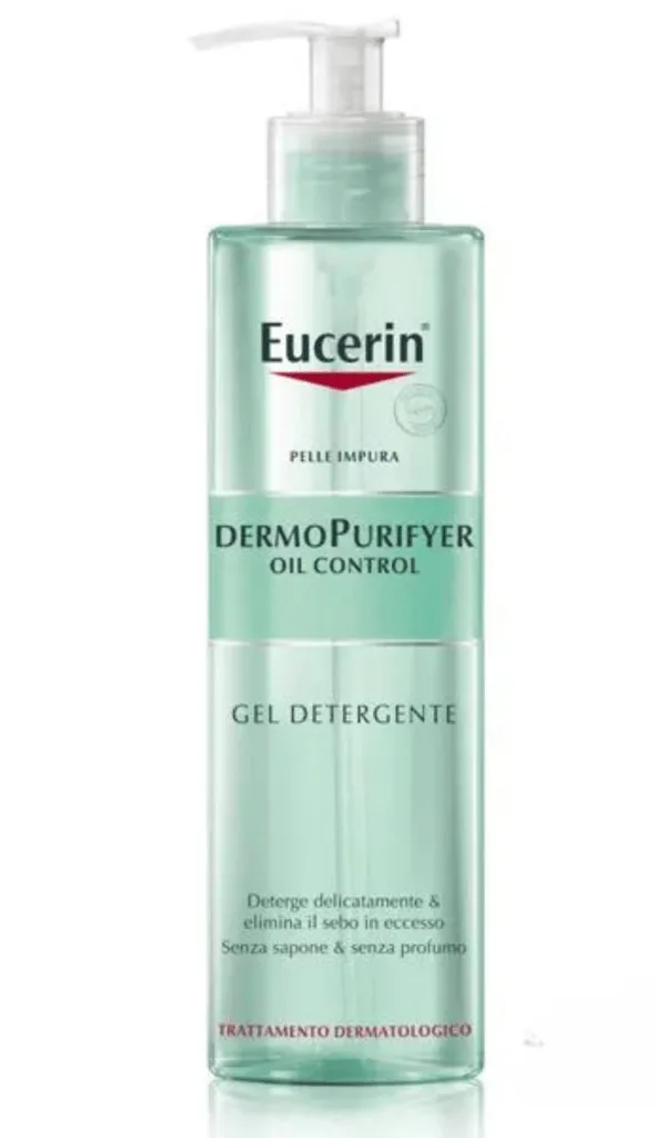 10 Detergenti viso essenziali per la tua routine 9 EUCERIN DERMOPURE OIL CONTROL