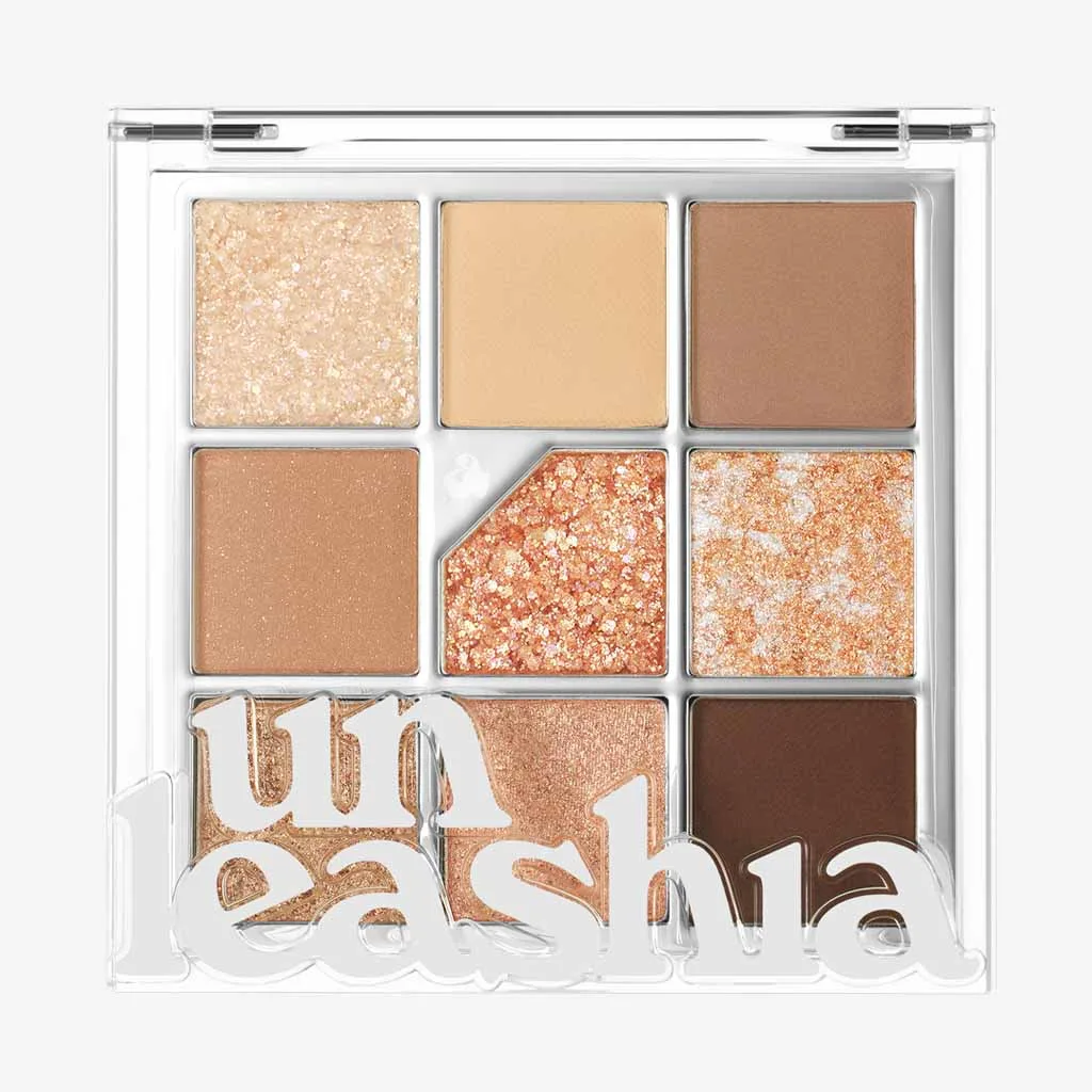 UNLEASHIA Glitterpedia Eye Palette all of