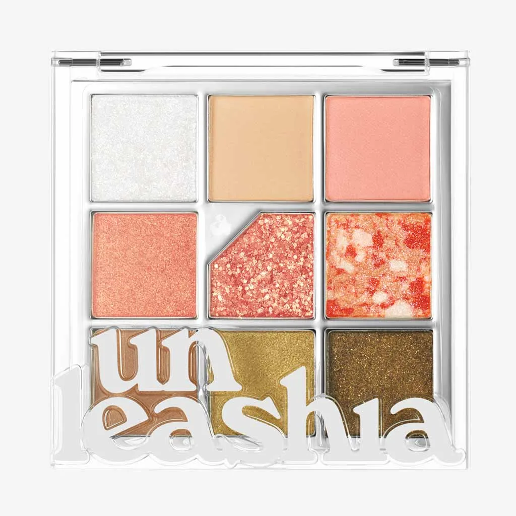 UNLEASHIA Glitterpedia Eye Palette all of