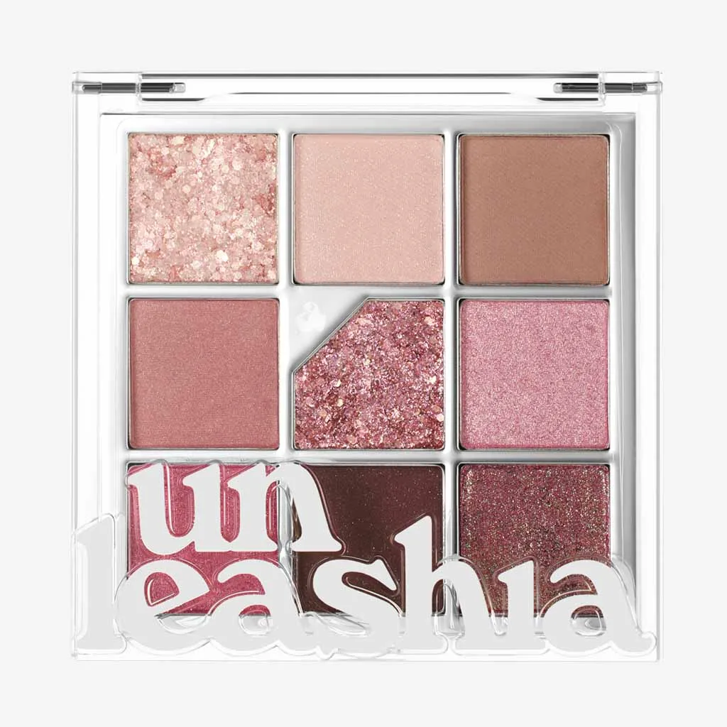 UNLEASHIA Glitterpedia Eye Palette all of duty