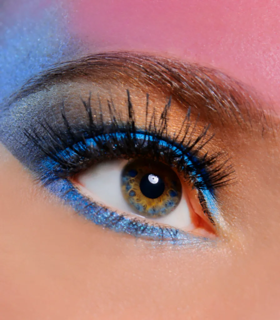 make up occhi blu
