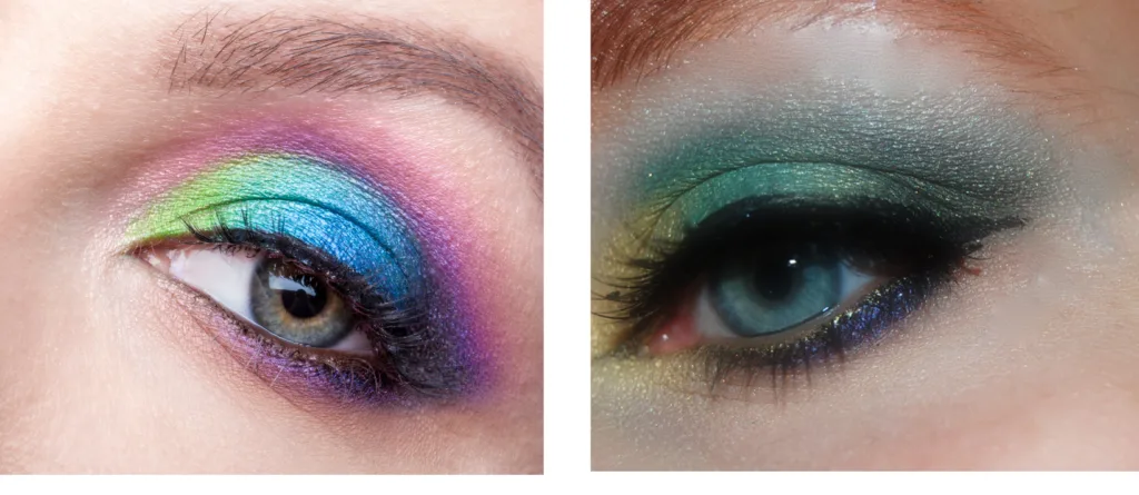 Maquillaje ojos verdes