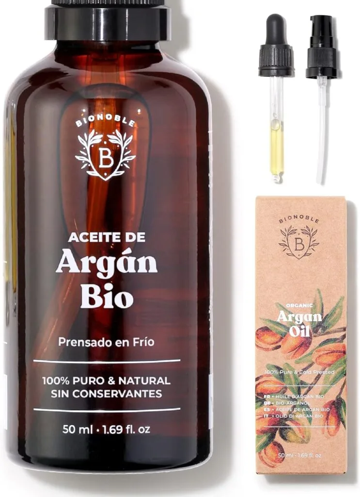 Come integrare gli oli per il viso nella vostra routine di cura: una guida completa 4 Olio di Argan biologico Bionoble 1